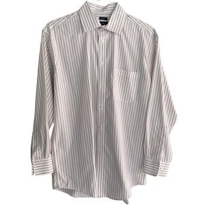 Joseph & Feiss Non-Iron Classic Fit Button Down Men’s Shirt Execllent Condition